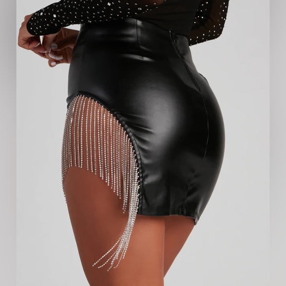 Bring On The Glam Mini Skirt - Picture 5 of 7